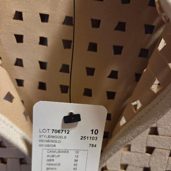 Joseph Ribkoff Laser Cut Suede cover up Jacket - Picture 5 of 9